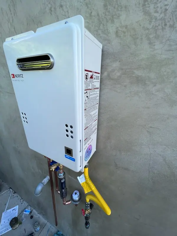 Tankless water heater installation for Montreat homes
